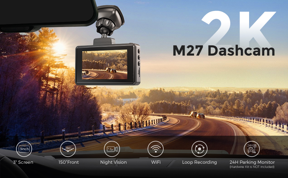 M27 dash cam